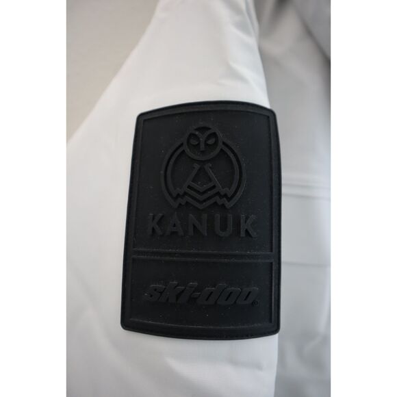 Ski-Doo 4560430401 Women's Sz S White Typha x KANUK Snowmobile Jacket - Picture 7 of 16